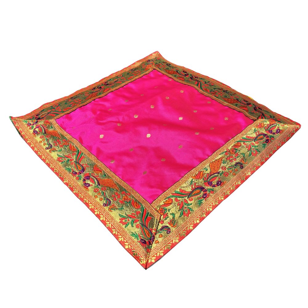 Paithani Butti Chouranga Aasan | Pooja Aasan