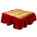 Traditional Paithani Chouranga Cover with Velvet Frill