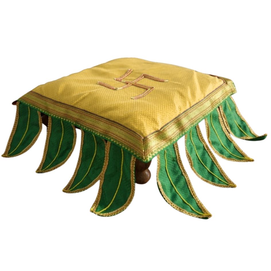Khann Cloth Chaurang Vastra Swastik Design | DevVastra Heritage